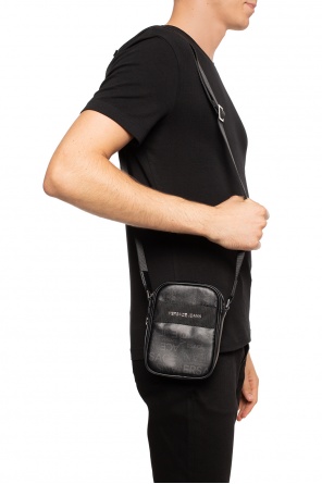 Patterned shoulder bag with logo, zdjęcie 2 Patterned shoulder bag with logo od Versace Jeans